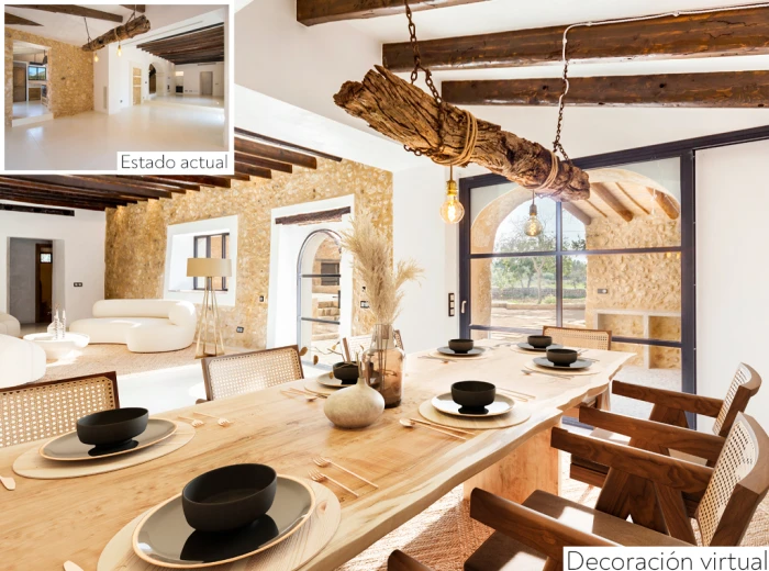 Authentic Majorcan country house recently refurbished in Inca-6