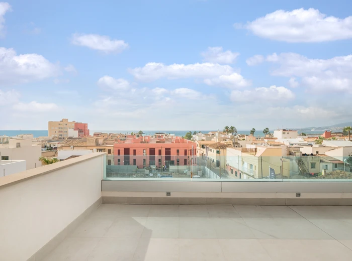 Innovadora vivienda con terraza y vistas al mar en Portixol - Mallorca-8