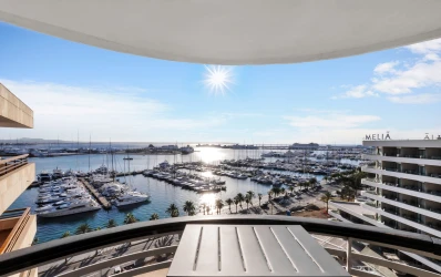 Exklusives Penthouse in Palma mit traumhaftem Hafenblick