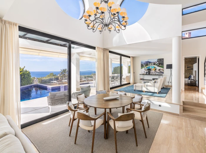 Modern villa top located and superb Bay views in Bahia Azul-5