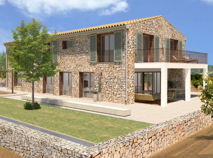Bauprojekt luxuriöses Landhaus mit Pool · Alcudia-4
