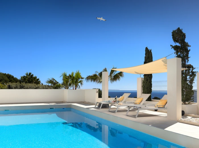 Modern sea view villa with holiday rental license-3