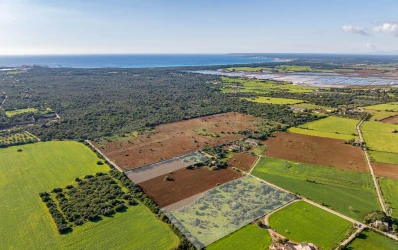 Plot with building licence near Ses Salines