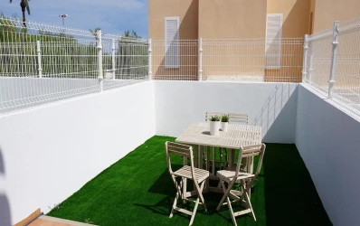 Terraced house with terrace and own patio in Capdepera
