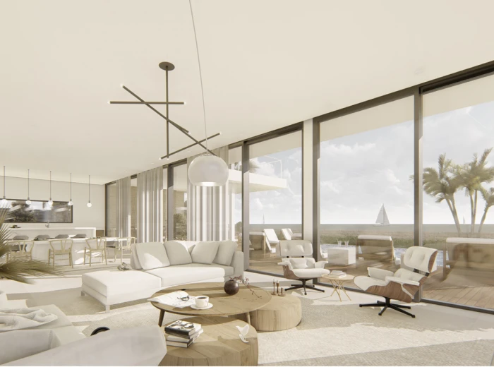 New Modern Villa with sea views-4