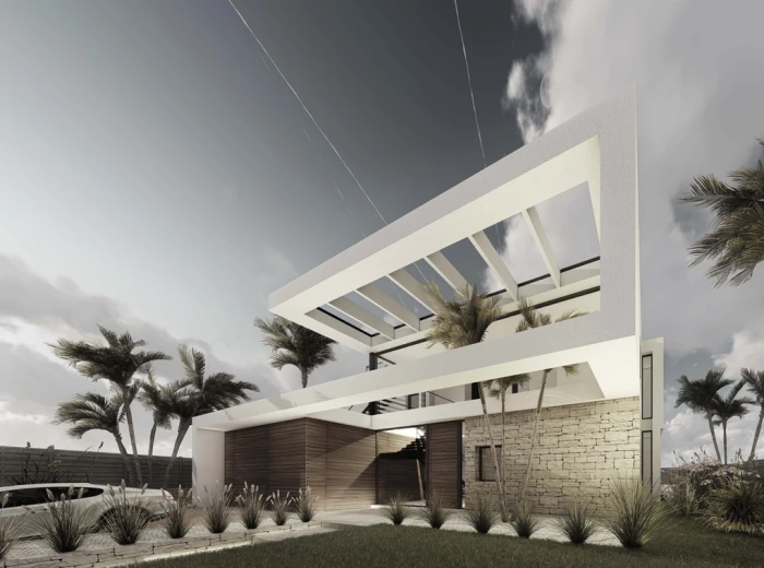 Neue moderne Villa mit Meerblick-10