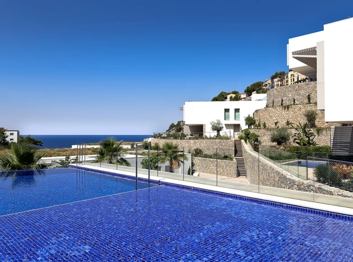 Modern new built villa with sea views-8