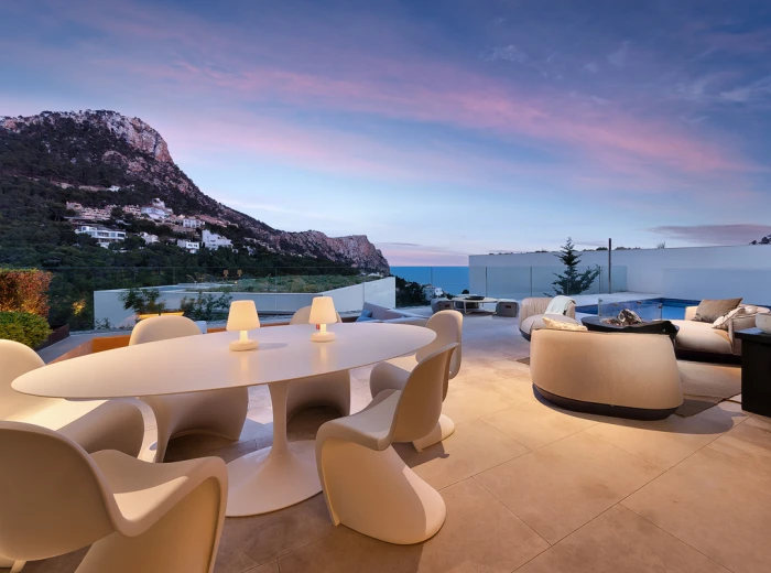 Modern new built villa with sea views-21