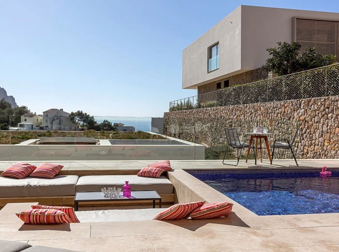 Moderna villa con vistas al mar en lujoso complejo residencial-21