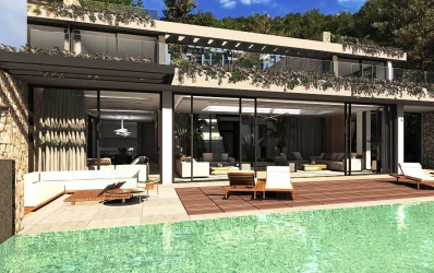 Designer-Villa in Top-Lage mit Meerblick in Canyamel