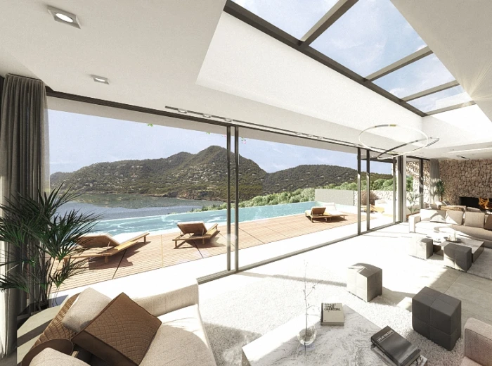 Villa de diseño en la mejor ubicación con vistas al mar en Canyamel-3
