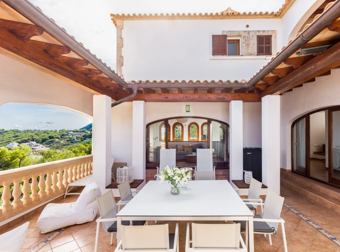 Mediterranean villa with stunning sea views in Font de Sa Cala-3