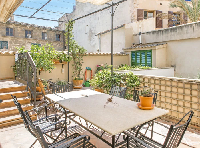 Belle Etage with sea view terrace and parking in the Old Town of Palma de Mallorca-8