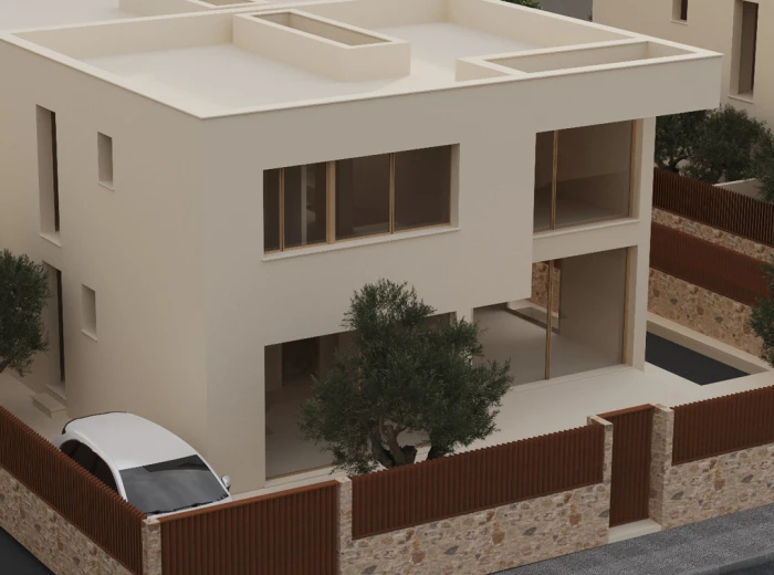 New build: Exquisite semi-detached houses for sale in Can Picafort-3