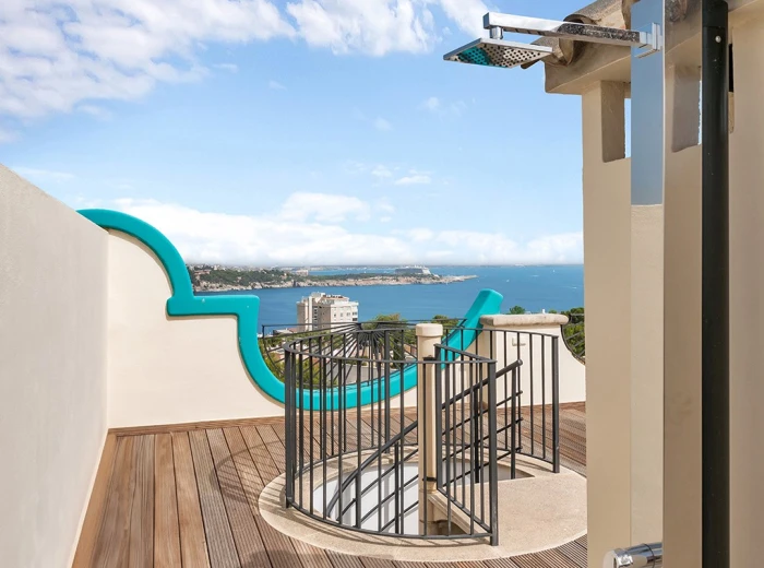 Outstanding sea view penthouse in prime location in Bendinat-12