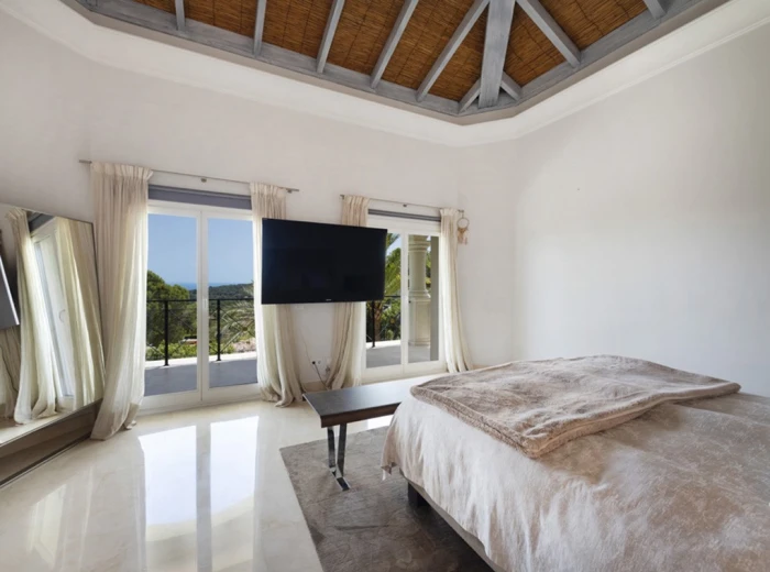 Villa con vistas al mar en Son Vida Hills-11