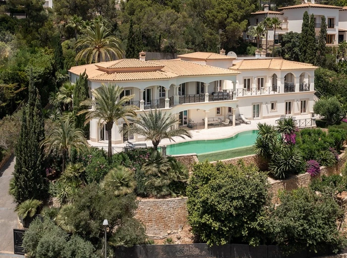 Villa con vistas al mar en Son Vida Hills-21