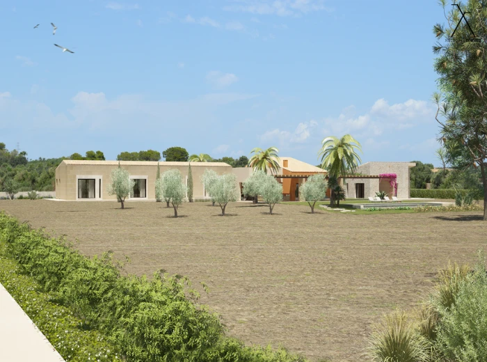 Stylish new building finca near Ses Salines-2