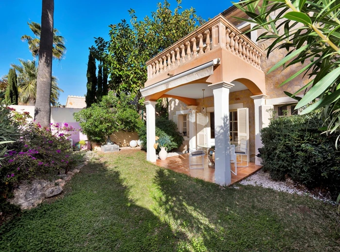 Mediterranean natural stone villa in exclusive community-11