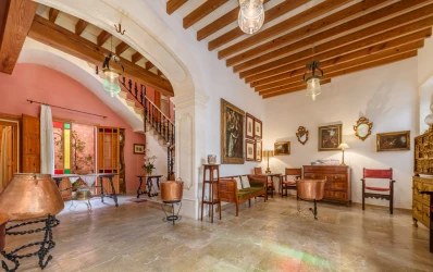 A grand home with history and Majorcan flair