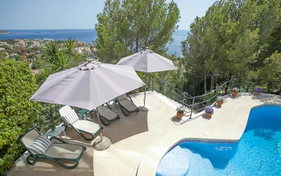 Villa mit fantastischem Meerblick in Santa Ponsa