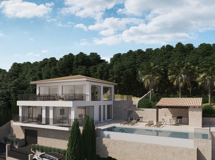 Villa de nueva construcción con vistas en Galilea-1