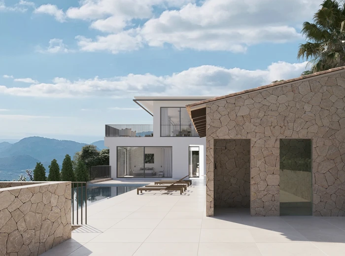 Neubau Villa mit Weitblick in Galilea-3