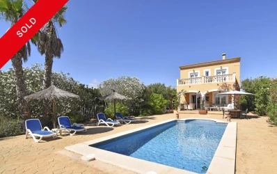 *SOLD* Mediterranean house with Pool in Cala Pi
