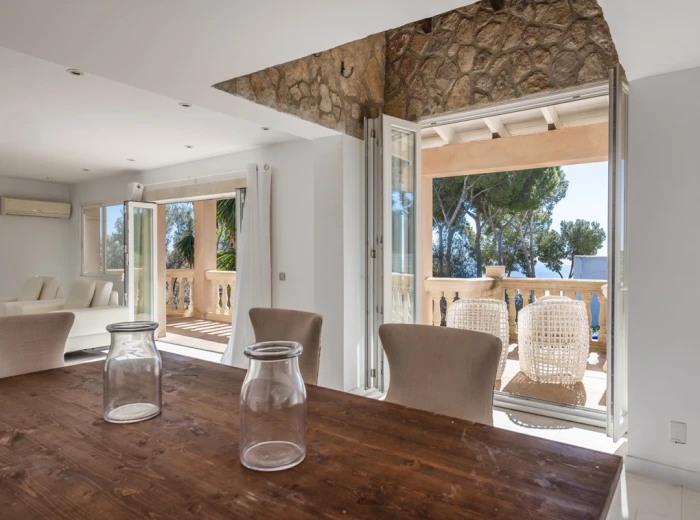 Double plot with sea view villa in Costa d'en Blanes-6